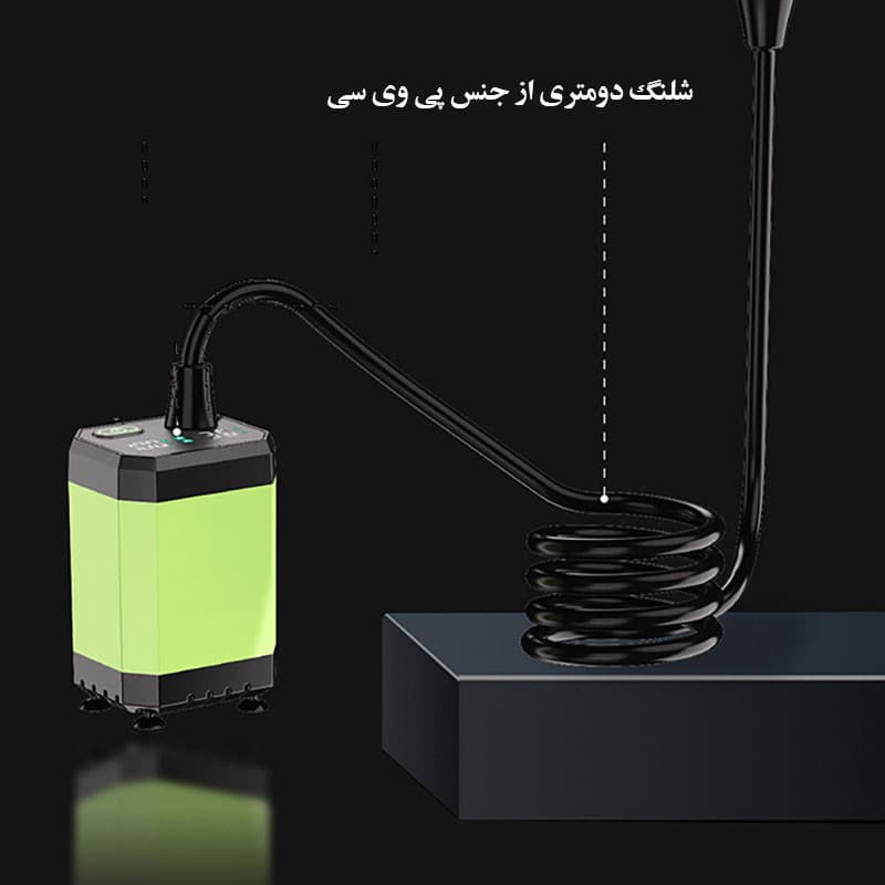 دوش سفری مدل شارژی قابل حمل مناسب کمپینگ و طبیعتگردی 12000 میلی آمپری - Image 8