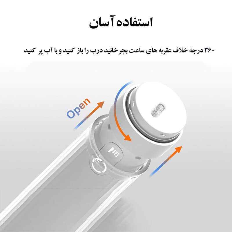 خودشور سفری مدل تاشو کامپکت Sorbo-180ML - Image 2