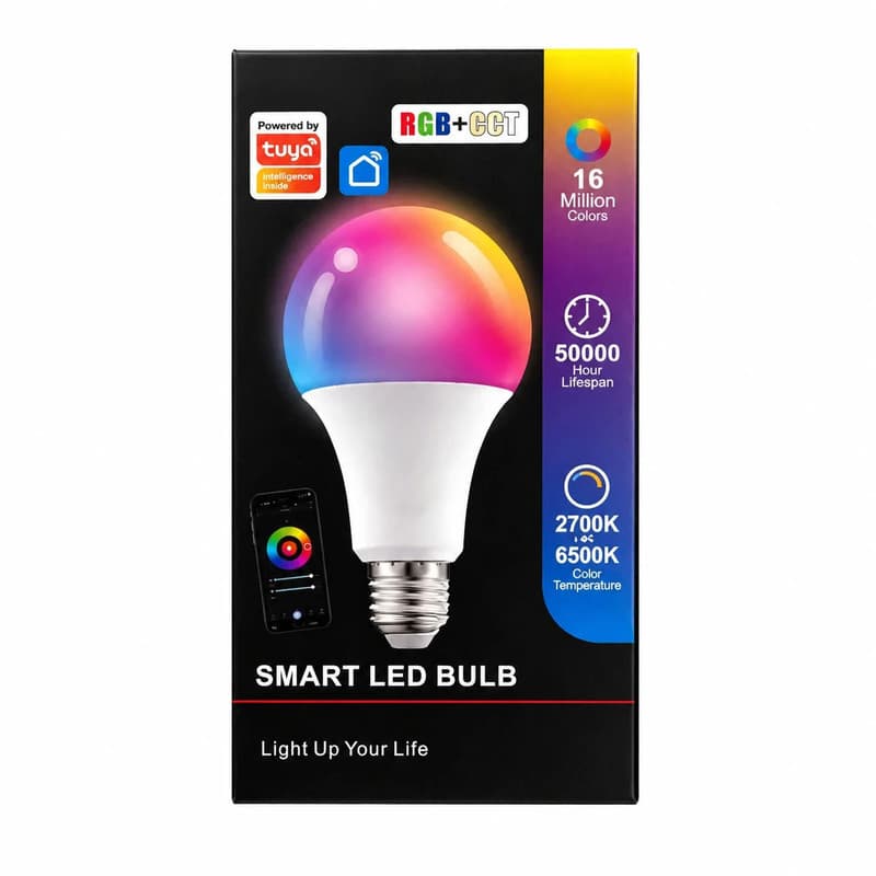 لامپ ال ای دی هوشمند 6 وات مدل smart led bulb پایه E27 - Image 2