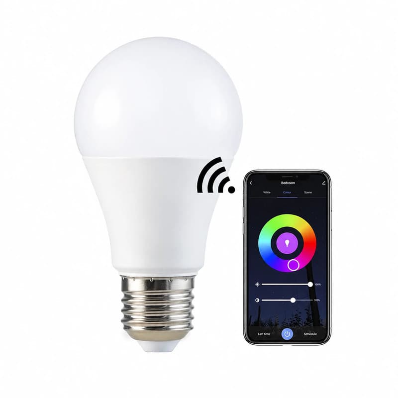 لامپ ال ای دی هوشمند 6 وات مدل smart led bulb پایه E27 - Image 6