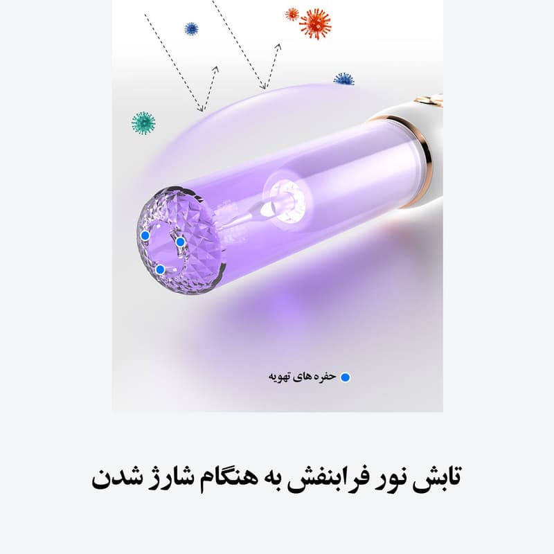 دستگاه جرم گیر دندان شارژی کروی مون مدل sonicare - Image 12