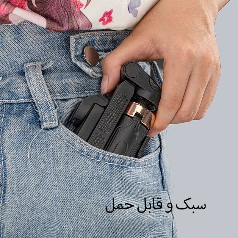سه پایه نگهدارنده گوشی موبایل مدل شاتر بلوتوثی سه حالته - Image 4