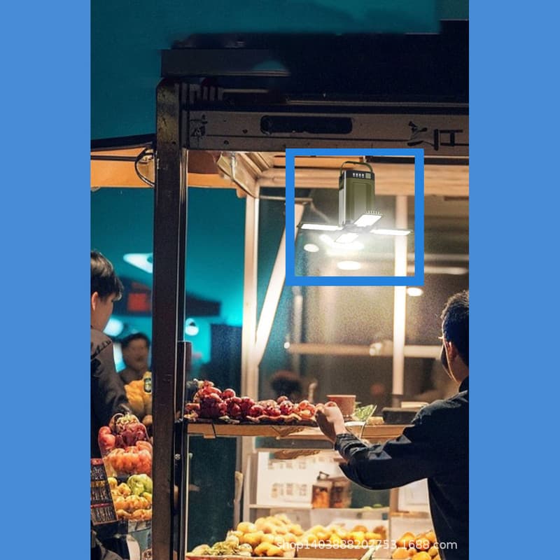چراغ روشنایی مدل چند منظوره چهار پره تاشو - Image 7