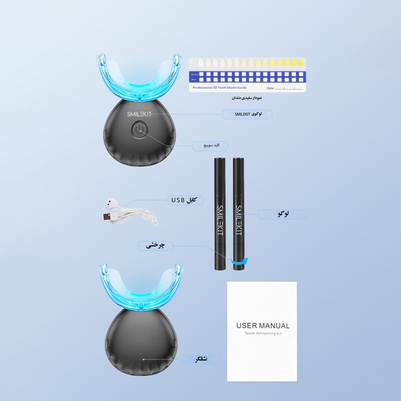 کیت بلیچینگ دندان مدل Smile بسته 4 عددی - Image 5