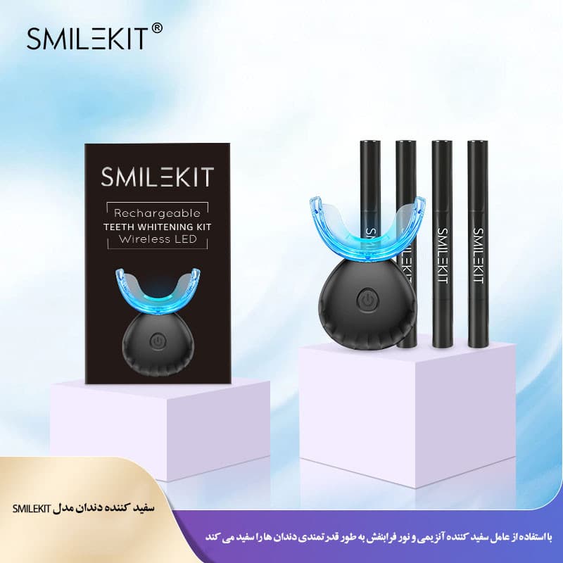 کیت بلیچینگ دندان مدل Smile بسته 4 عددی - Image 1
