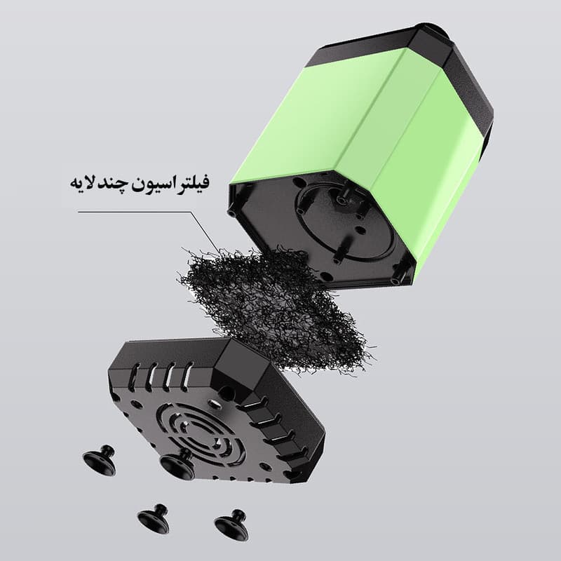 دوش سفری مدل شارژی قابل حمل مناسب کمپینگ و طبیعتگردی 12000 میلی آمپری - Image 4
